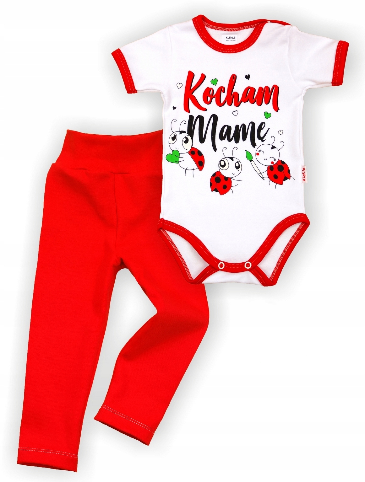 

Komplet Body KrótkiRĘKAW+Legginsy Różne 92 Klekle