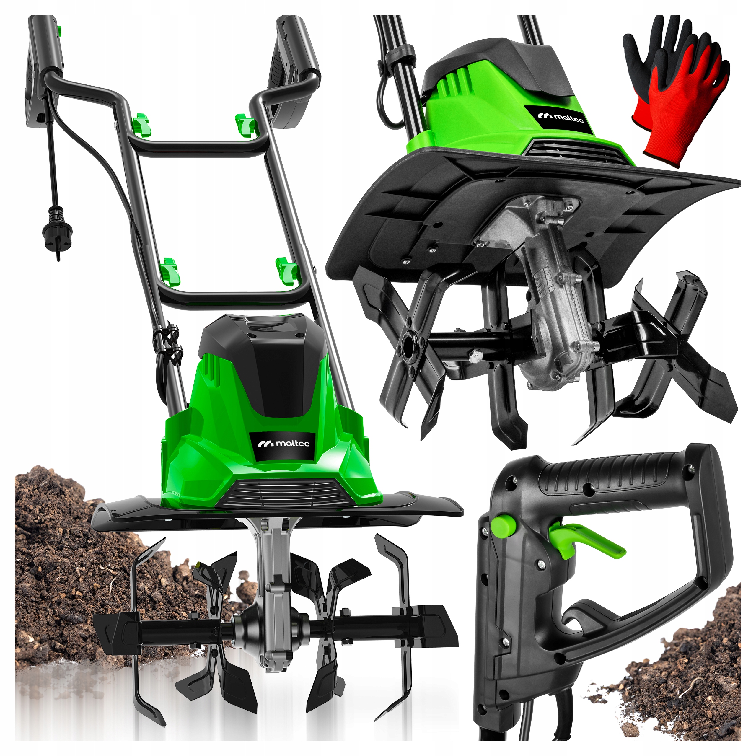 Výkonná Kultivátor Do Země, Kultivátor 1500 W 36 CM