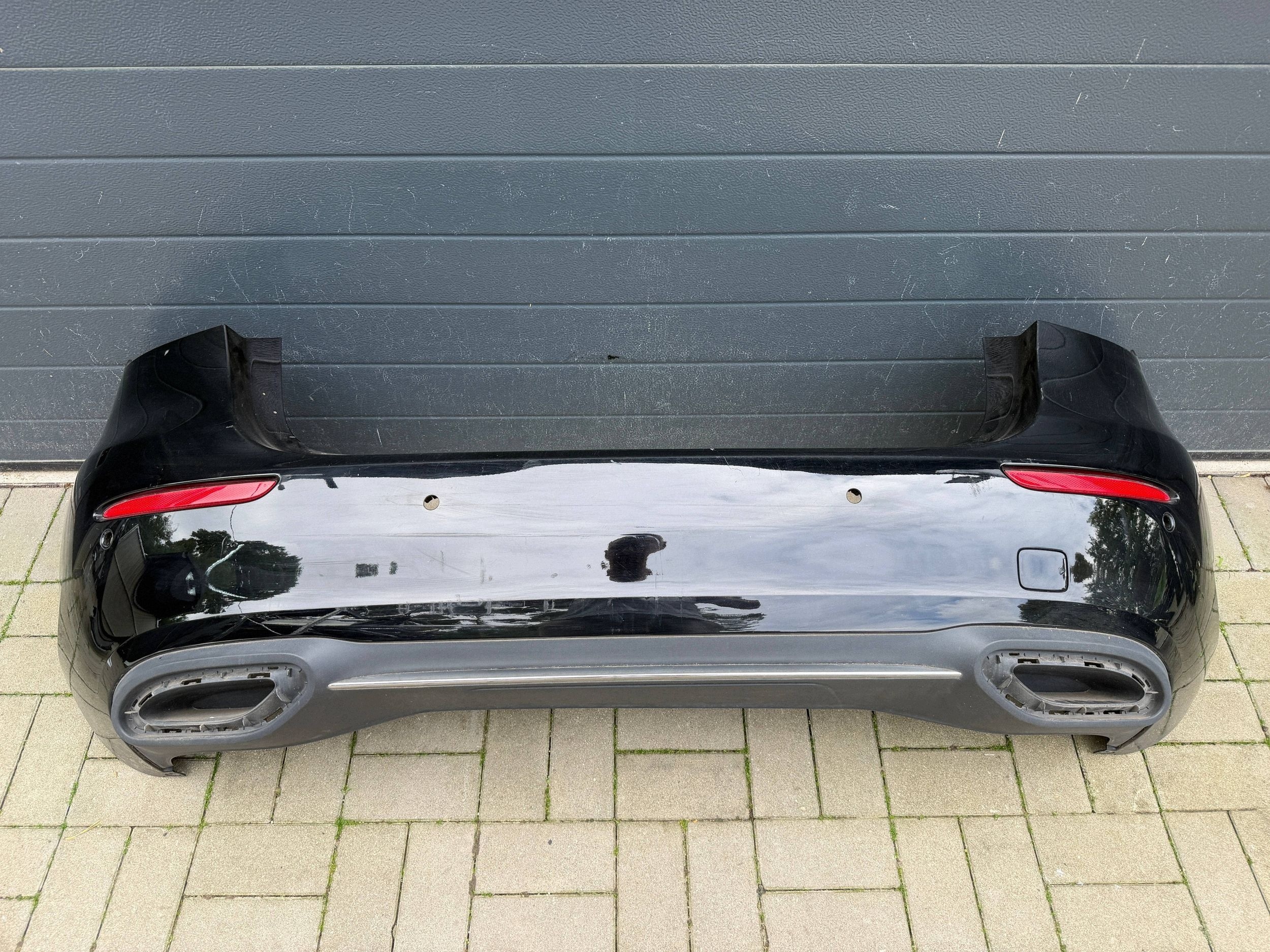 Mercedes A W177 18- bumper rear part rear