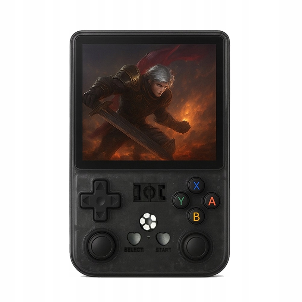 Retrogaming Console R36 Max Czarny Mini Konsola 64GB,4.0" Ips–retro Gaming