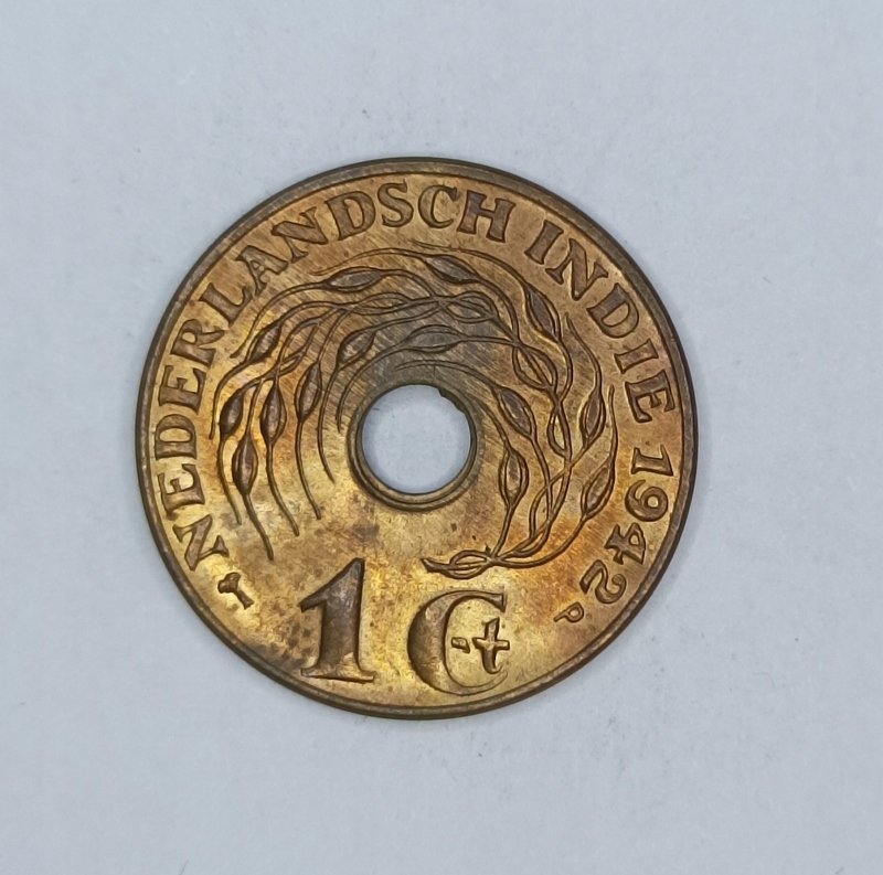 INDIE HOLENDERSKIE - 1 CENT 1942 (1)