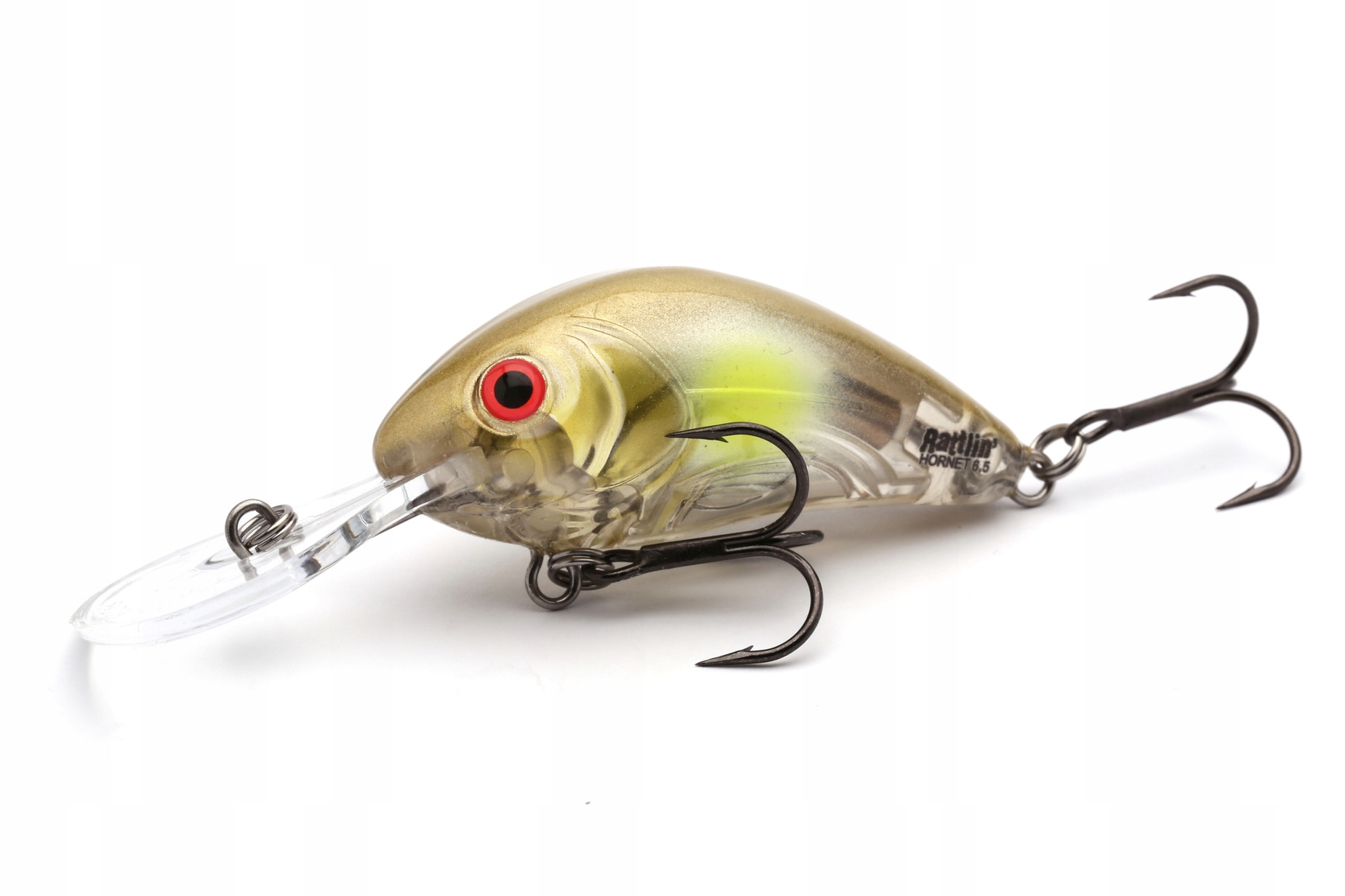 Wobler Salmo Rattlin'hornet 5,5 Clear Ayu Pływający