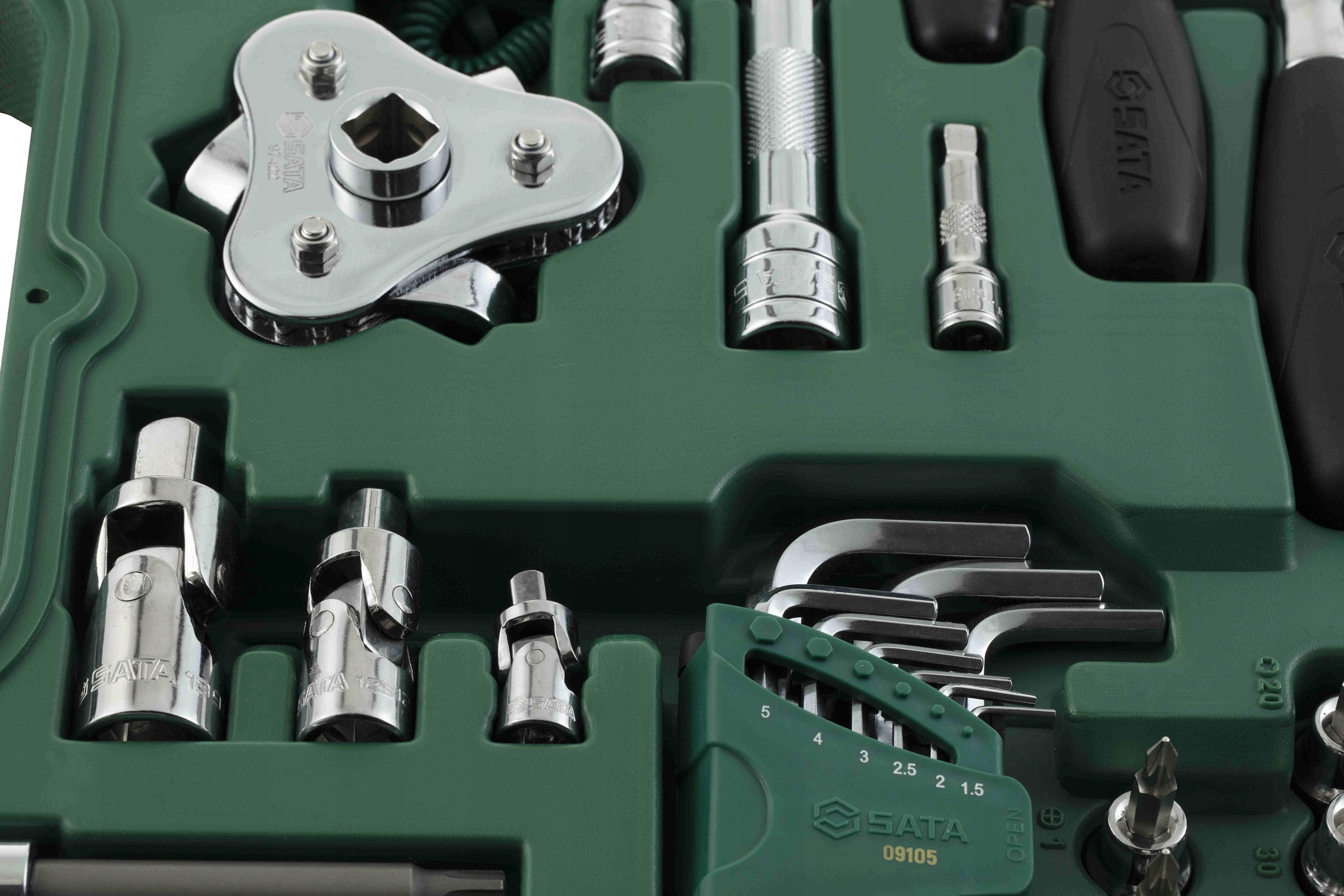 SATA Klucze zestaw nasadowe grzechotka TORX płaski EAN (GTIN) 7891645140519