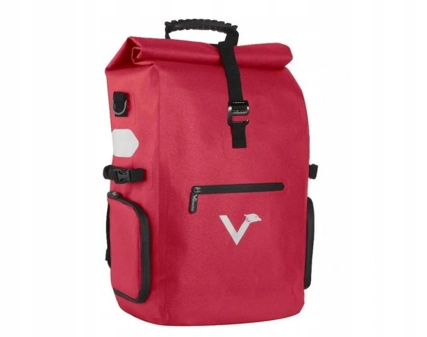 VALKENTAL VALKPRO 3w1 PLECAK TORBA ROWEROWA 23 l czerwony