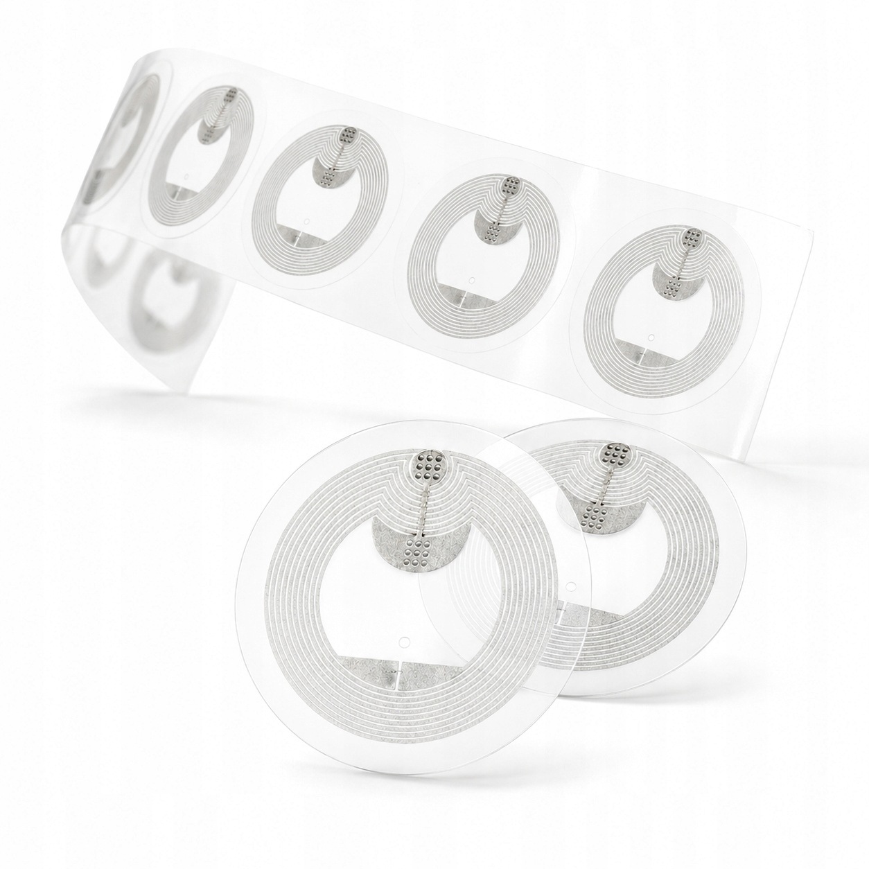 Samolepky Nfc Mifare Ultralight kulaté 100 ks 25 mm 13,56 MHz