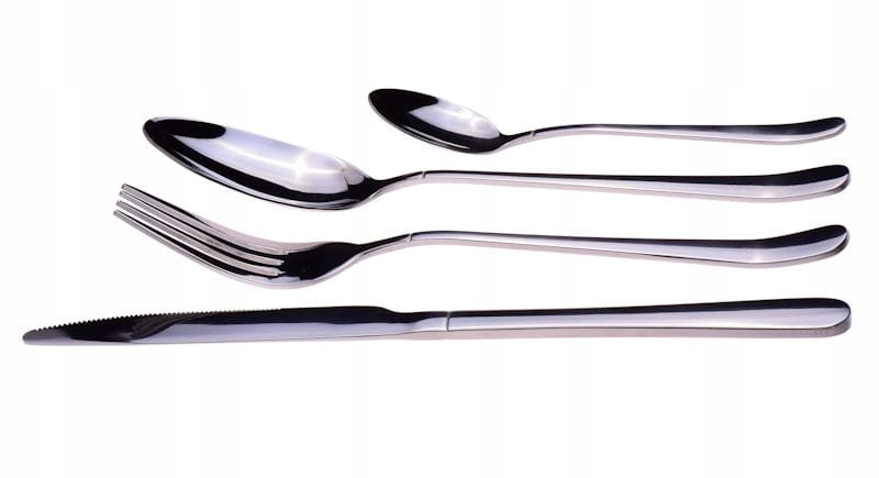 ZESTAW KOMPLET SZTUĆCÓW SZTUĆCE 24 EL DLA 6 OSÓB Liczba osób 6