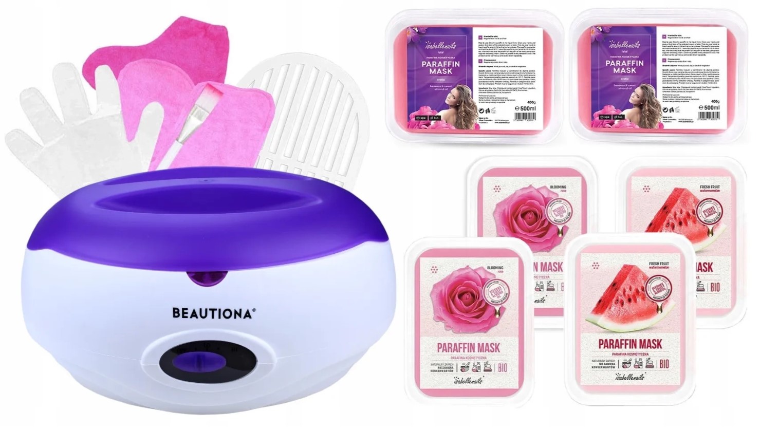 Parafín Maska Parafínová Lázeň Výživa Hydratace Rukou Nohou Isabellenails