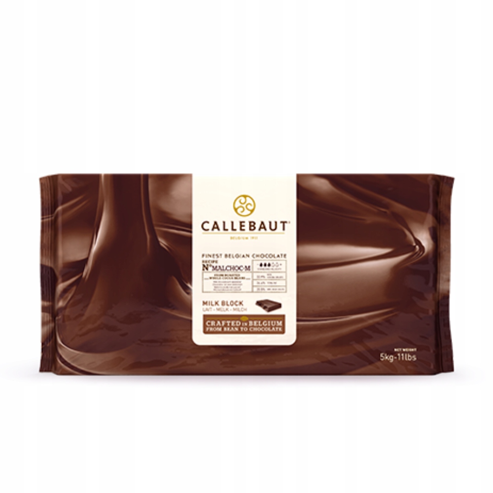 Levně Callebaut čokoláda mléčná Malchoc blok 5 kg