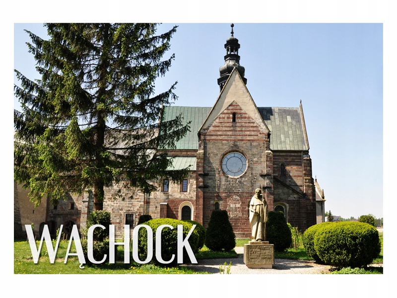

Wąchock Opactwo Cystersów Magnes na lodówkę