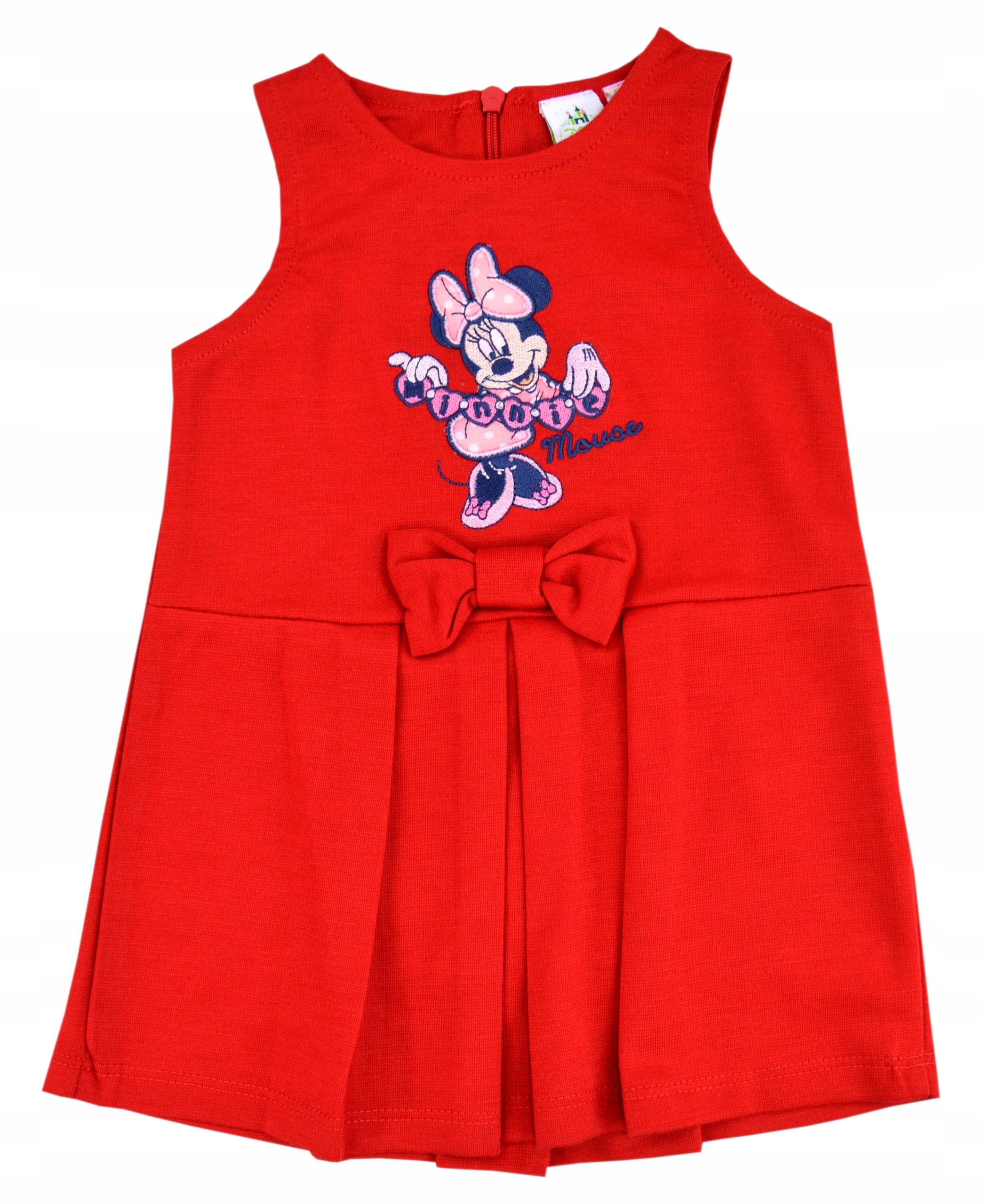 

Disney Czerwona sukienka dziecięca z Minnie 68 cm
