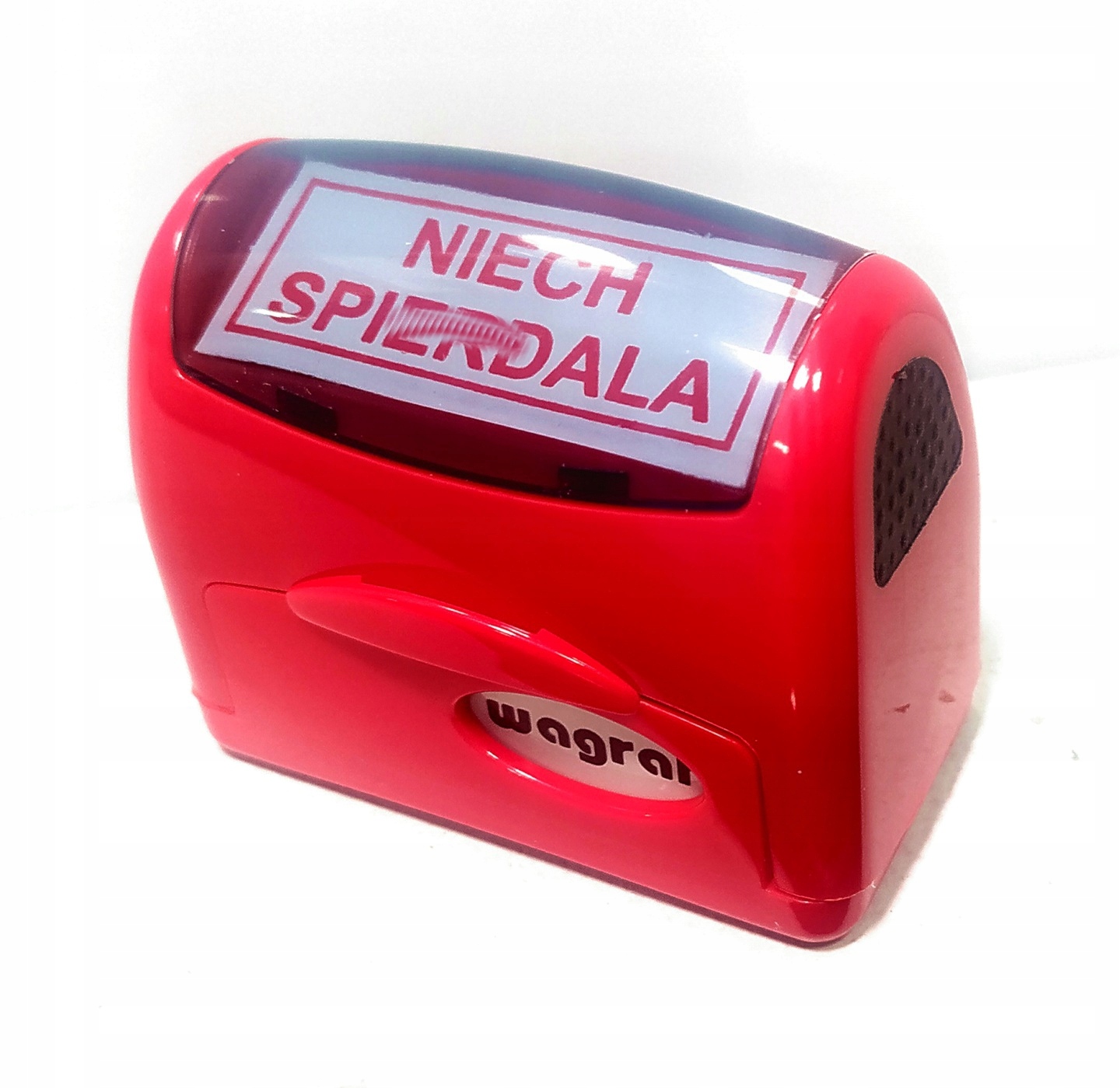 Pieczątka na prezent "NIECH SPIE*DALA"