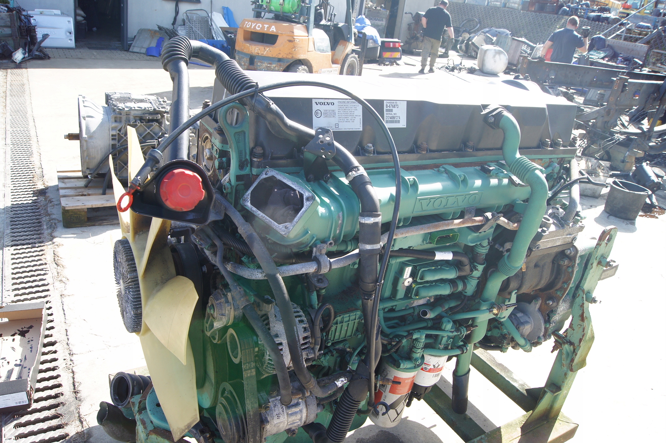 silnik Volvo D13C , 420