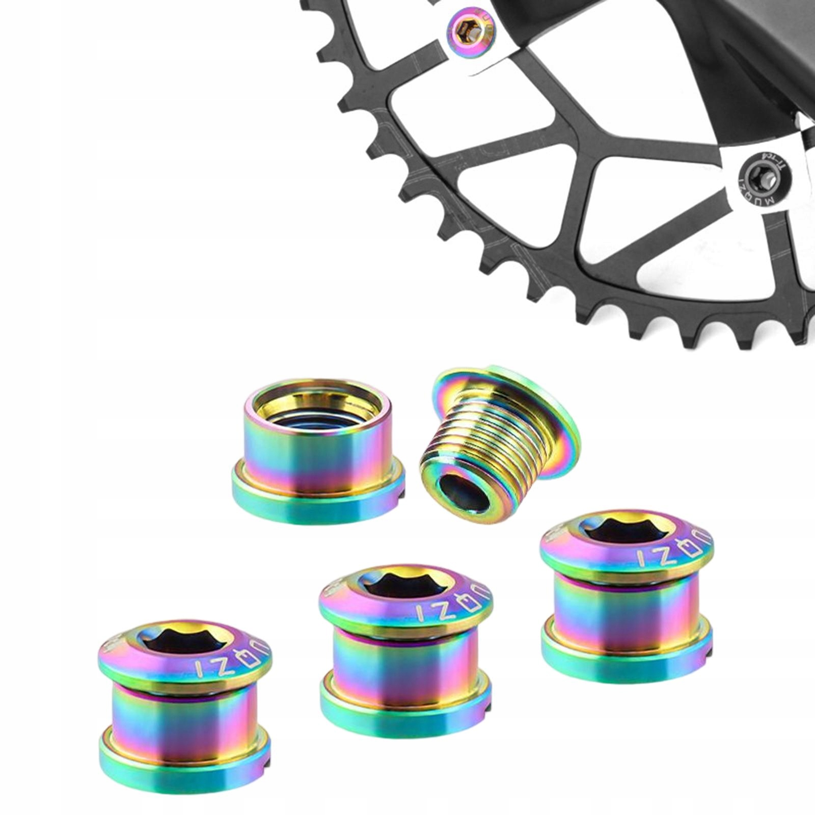 4x śruby do zębatki rowerowej, pojedyncze, ko Marka Inna