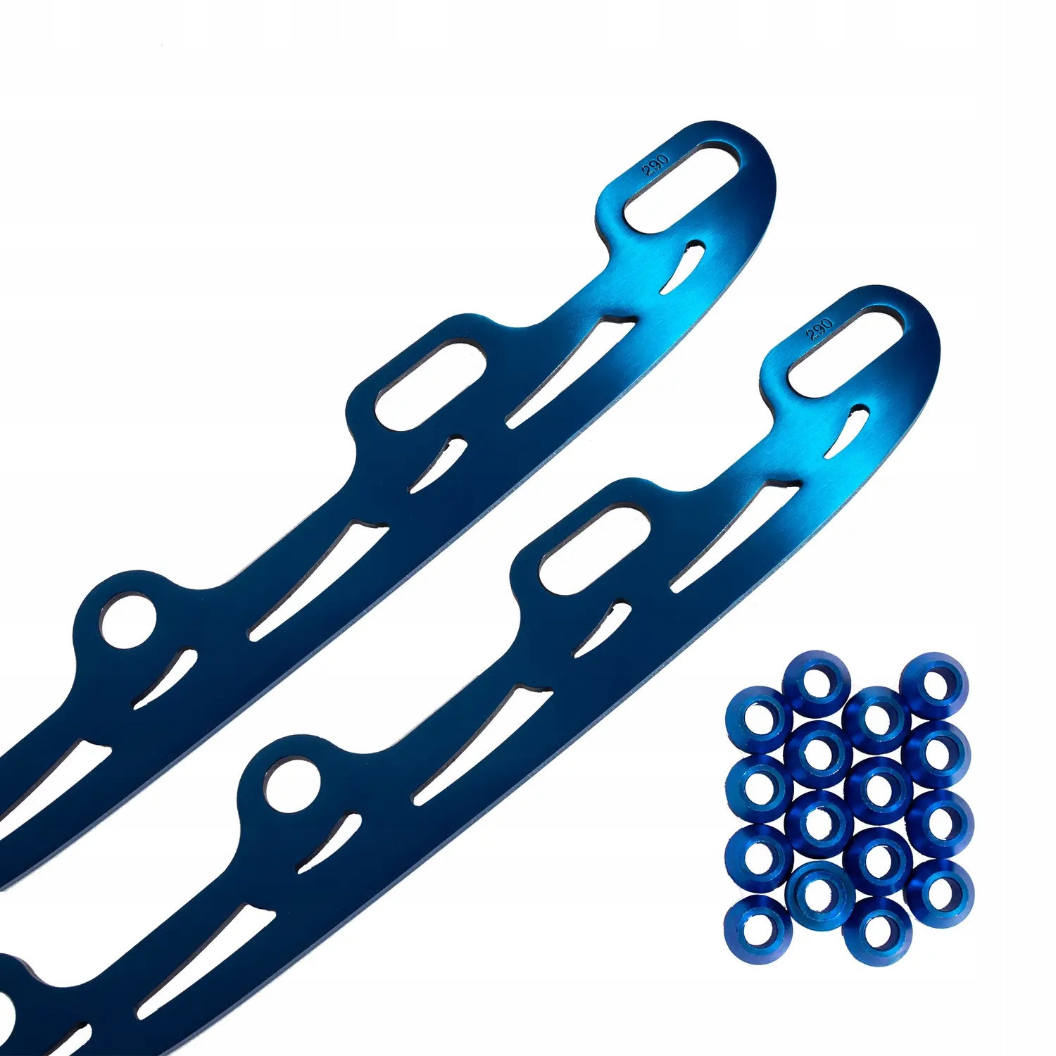 Plošiny pro kolečkové brusle Flying Eagle Freestyle Ice Blades 290 mm modré