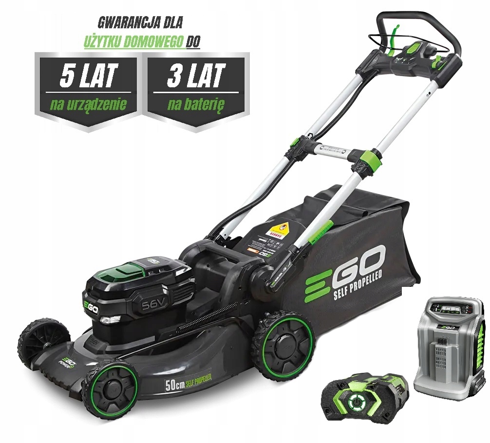 Ego LM2020E-SP Kosiarka Akumulatorowa Z Napędem 50CM Zestaw 5AH +ładowarka