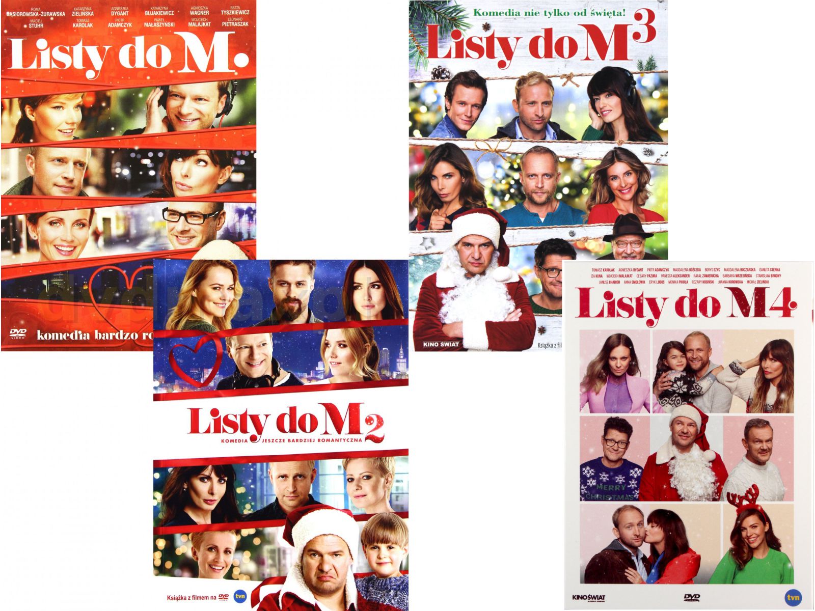 

Listy Do M. Kolekcja 1-4 Pakiet [4DVD]