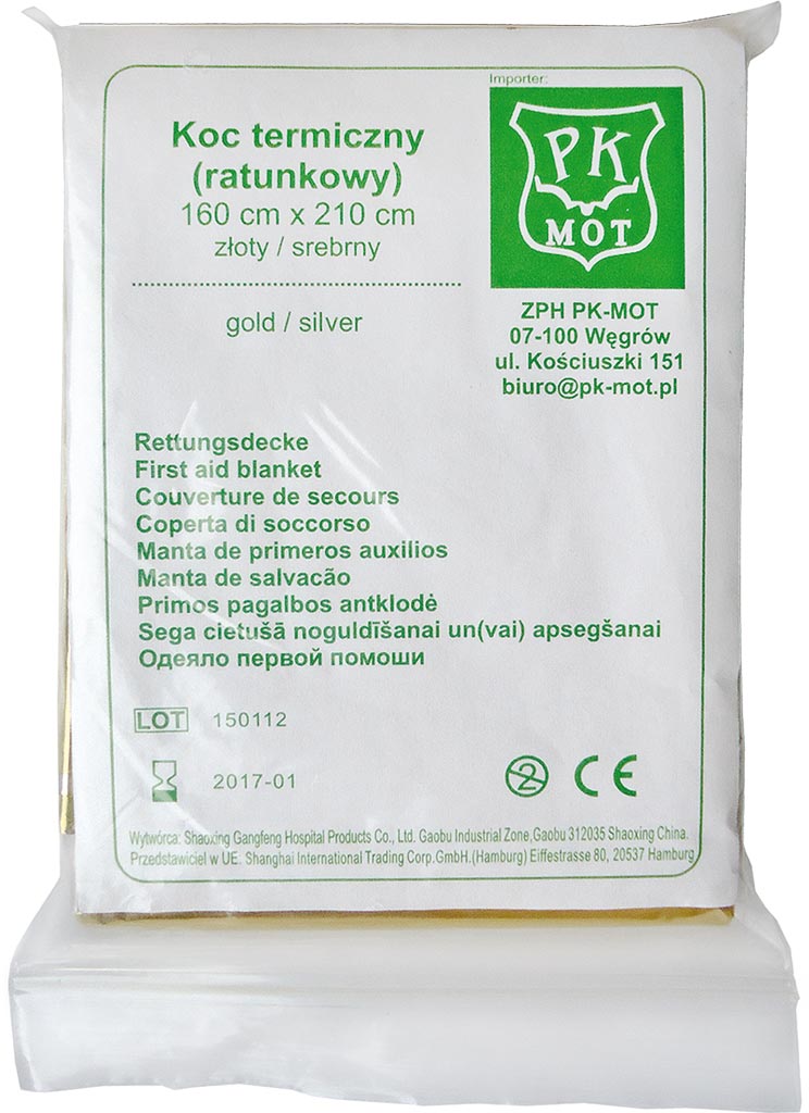 

Koc ratunkowy termiczny folia życia