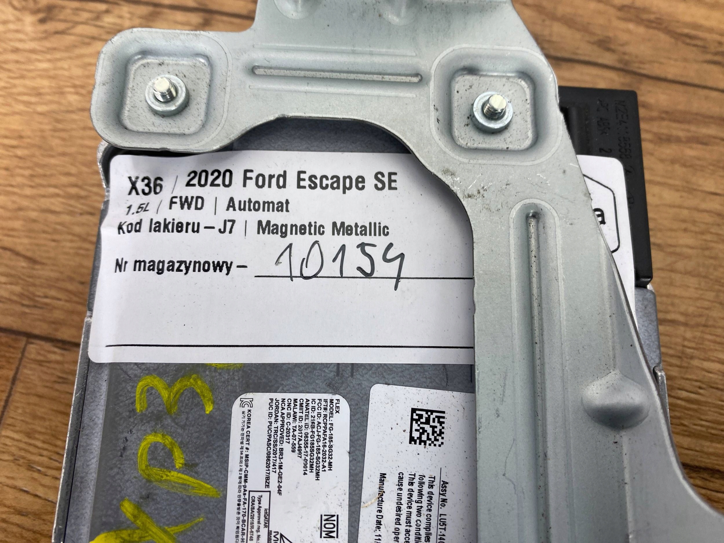 Unité commande confort Ford Escape IV Kuga MK3 2020+