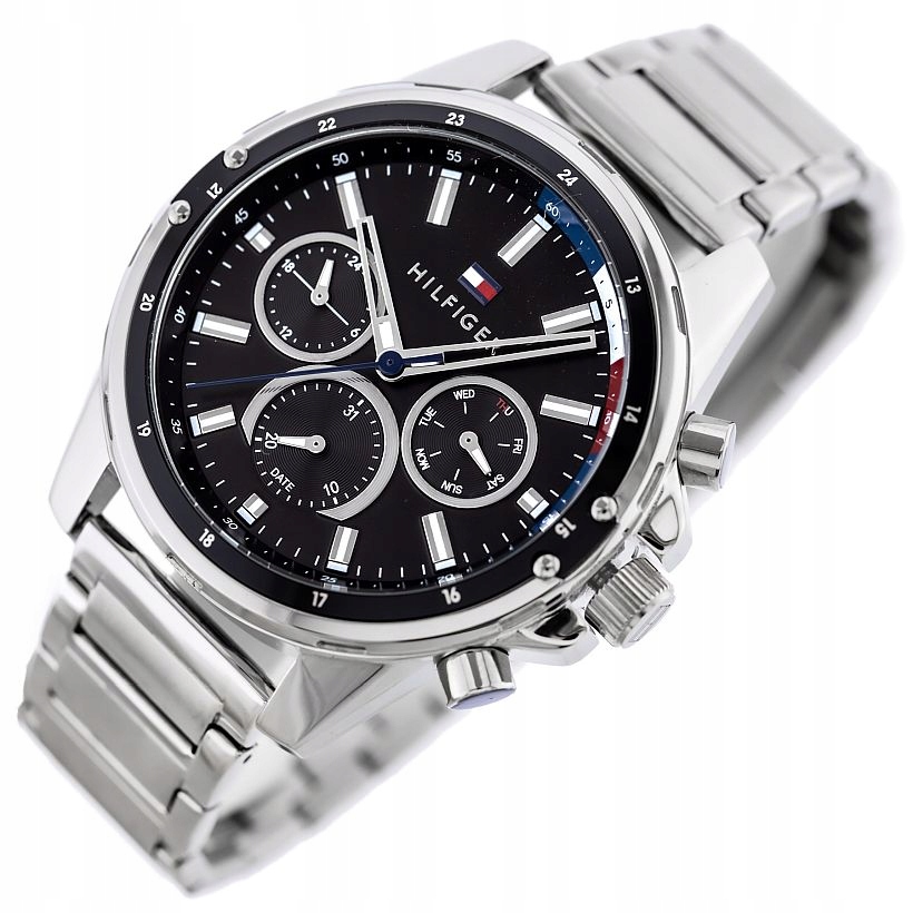 Nové Pánské Hodinky Tommy Hilfiger 1791936 Mason Originál Multidata Box 45 mm