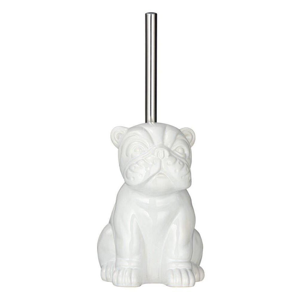 Wc kartáč Bulldog, barva bílá, Wenko