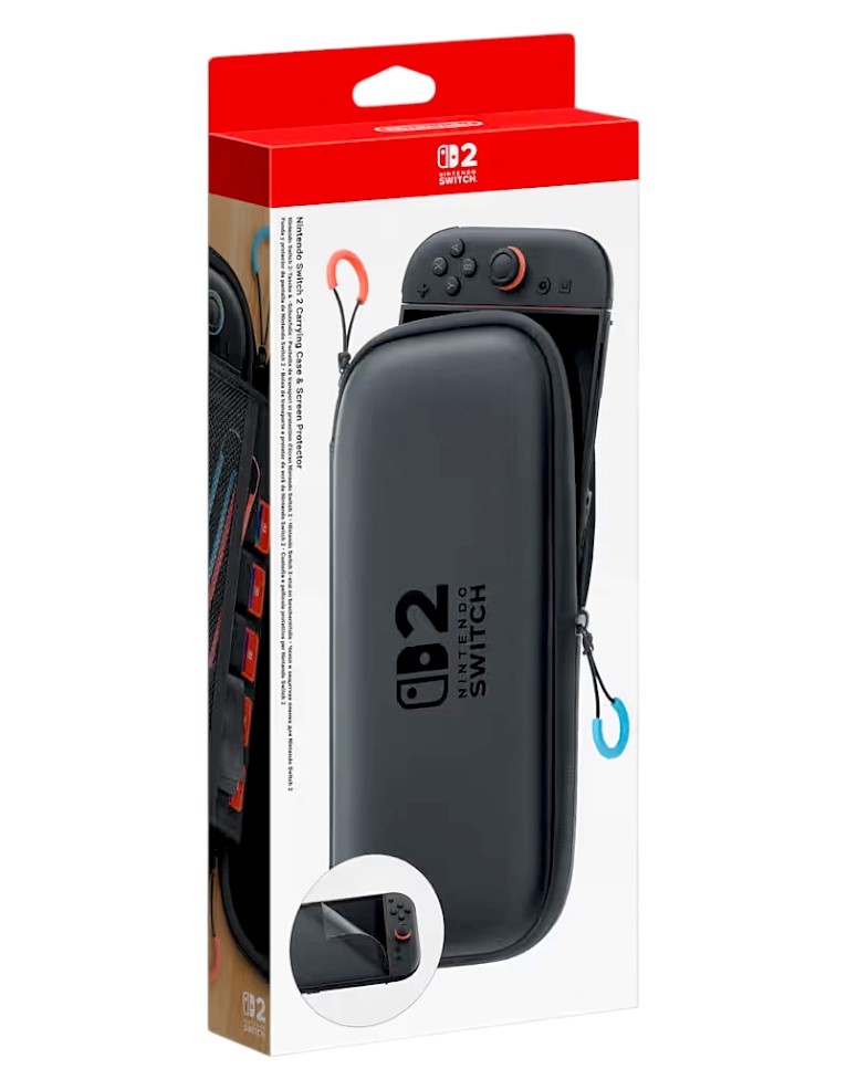 Nowe Oficjalne Etui (pokrowiec) Oraz Folia Na Ekran Nintendo Switch 2