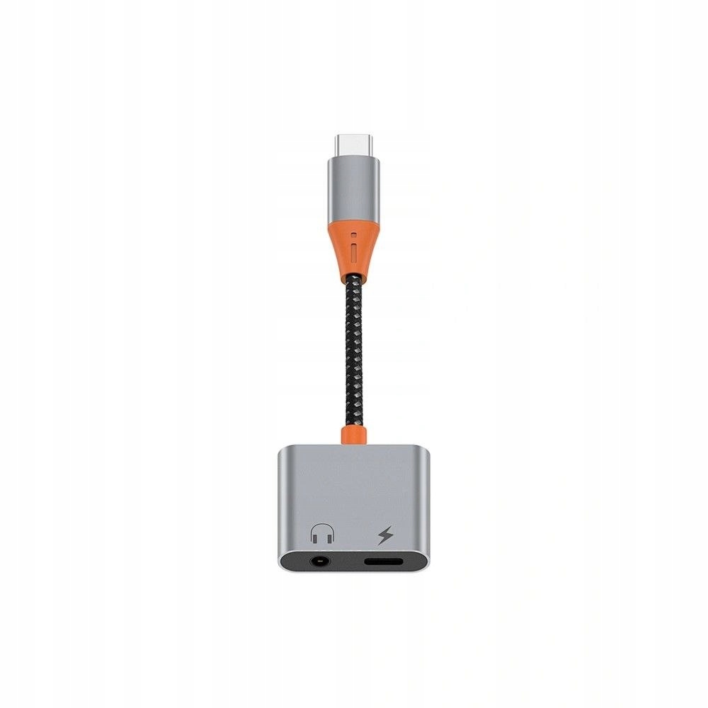 WiWU WiWU Audio adapter LT10 Typ C do Typ C 3.5mm