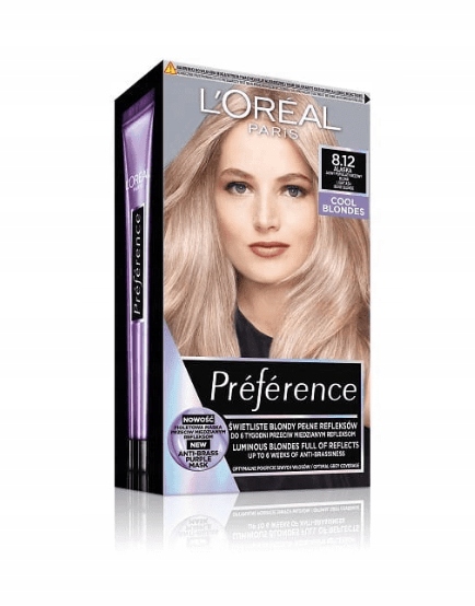 

L'Oreal Preference Cool Blondes Farba 8.12 Alaska