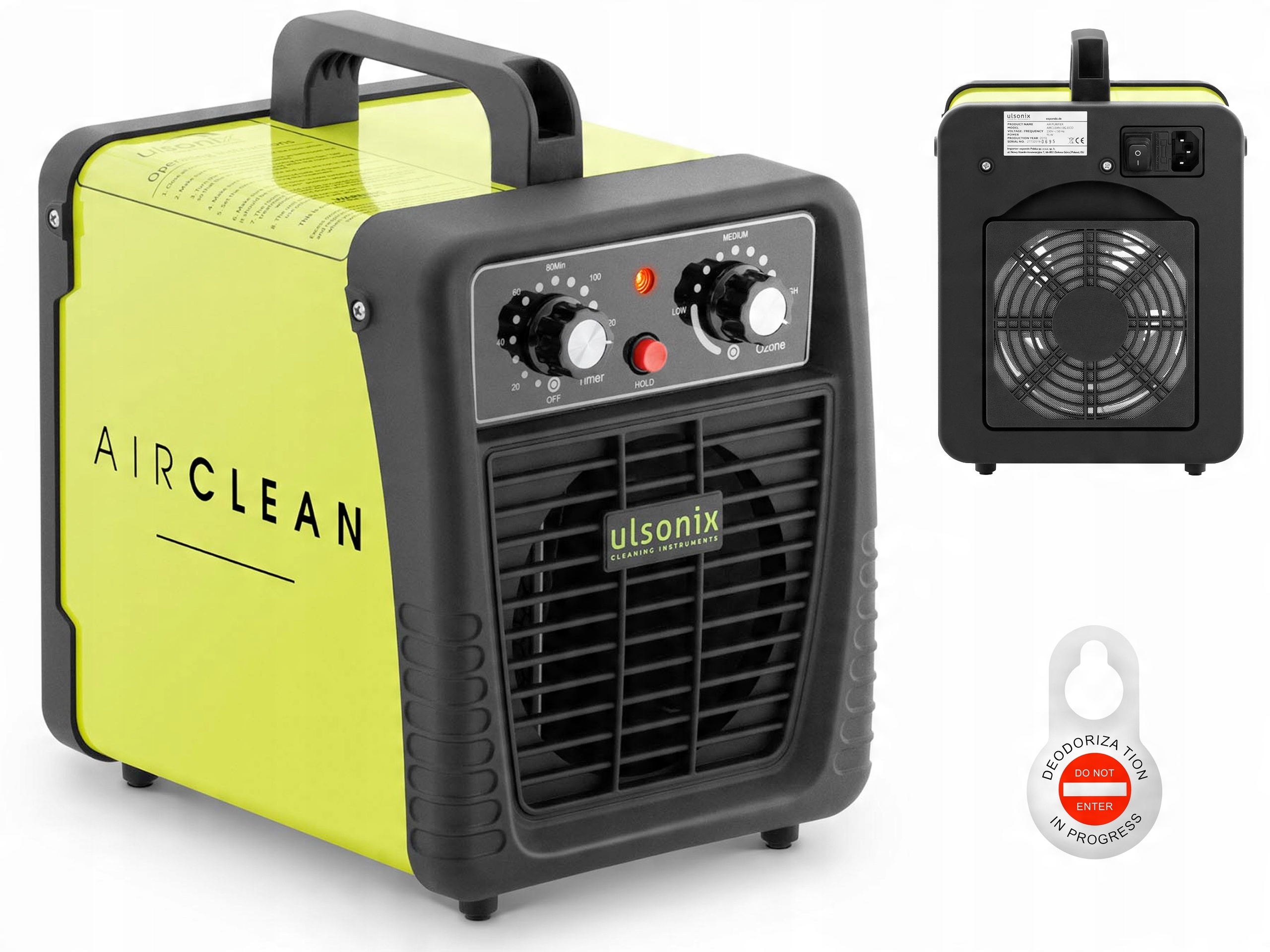

Generator Ozonu Ozonator 10000mg/h Timer Regulacja