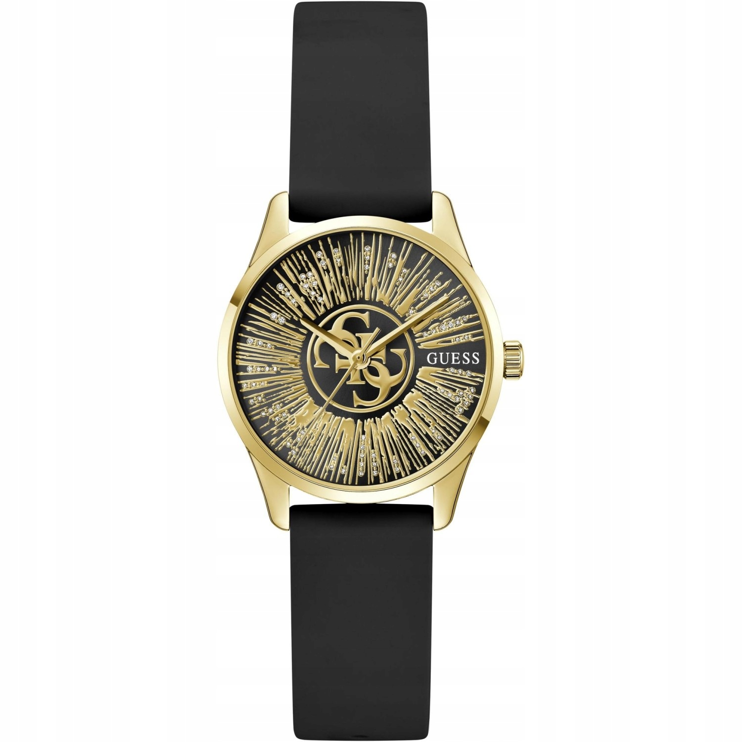Dámské hodinky Guess GW1109L2 Zirkony černé