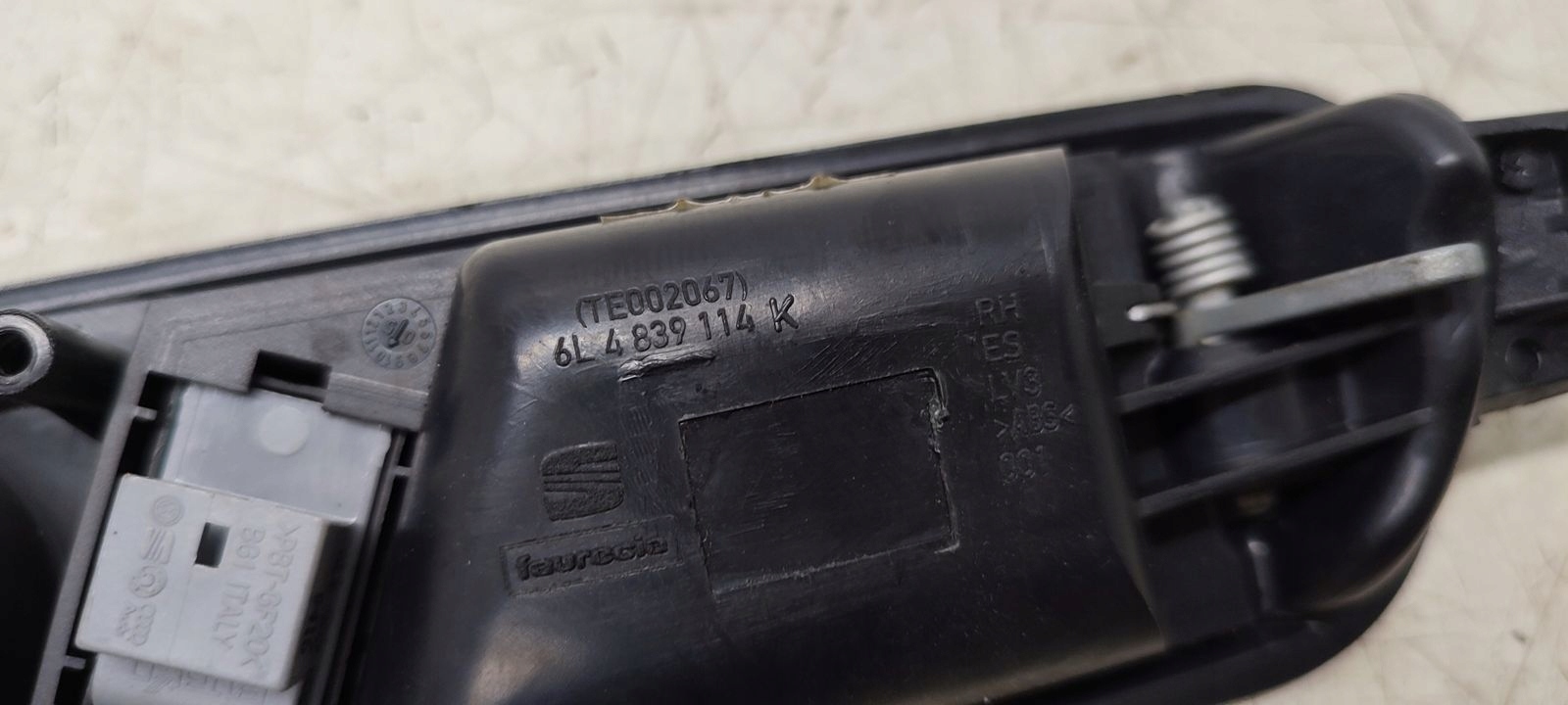 handle inner rear part rear right Seat Ibiza 6L LIFT 1,4 16V