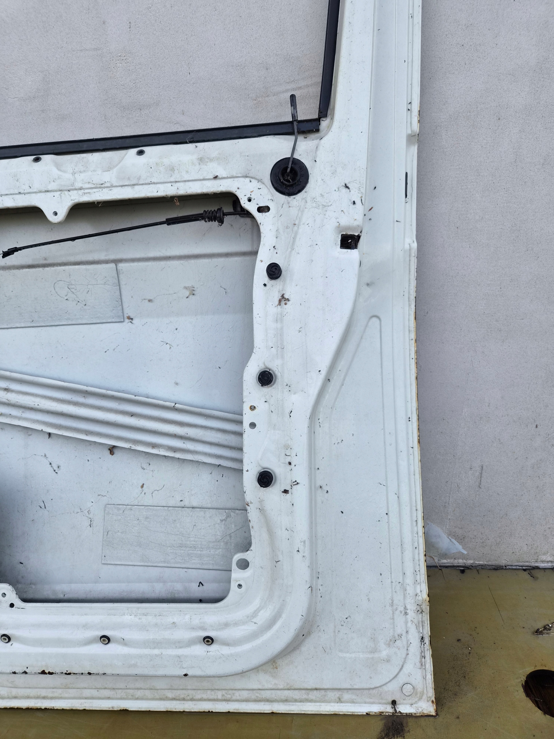 dveře přední pravé VW T5 T5 LIFT předek pasazer/ spolujezdce biale
