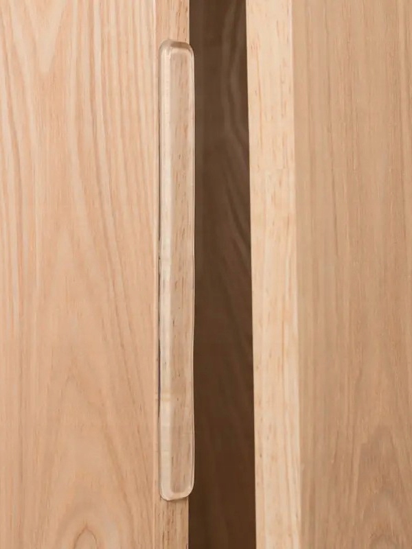 ODBOJNIKI SAMOPRZYLEPNE SILIKONOWE MEBLOWE GUMOWE DO DRZWI 150 x 15mm 4 szt Marka inna