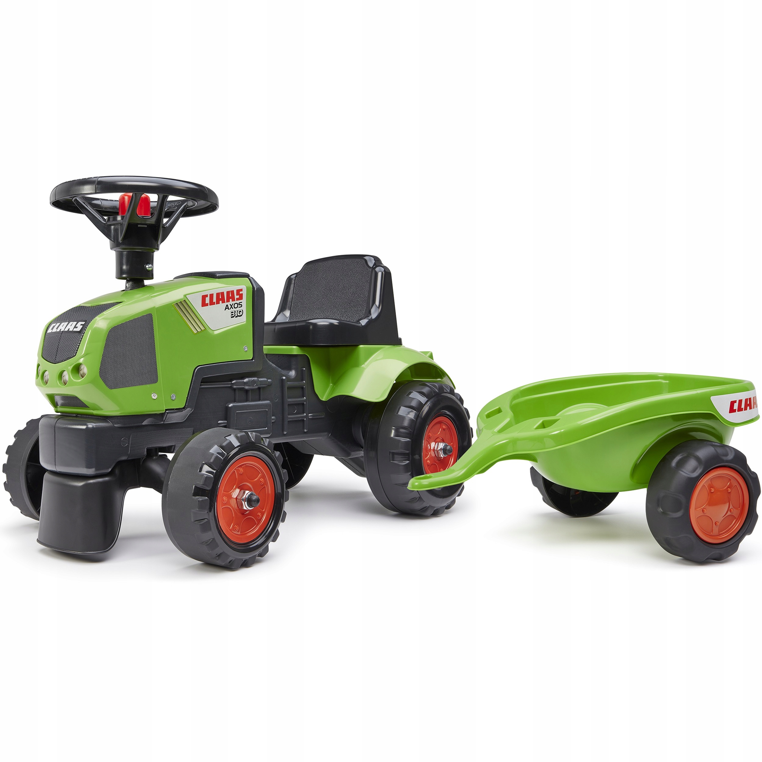 

Falk Traktorek Baby Claas Zielony z Przyczepką