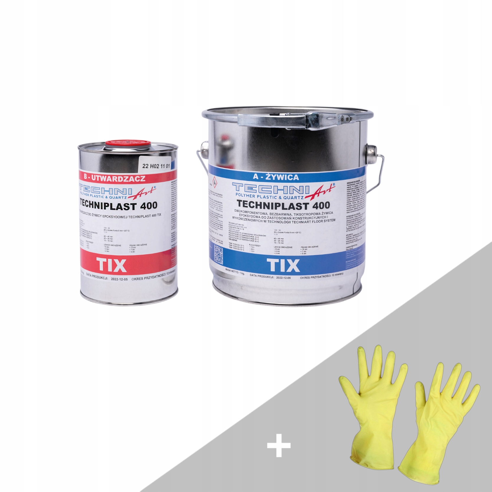 Hustá epoxidová/ gelová pryskyřice 400 Tix 1,5 kg