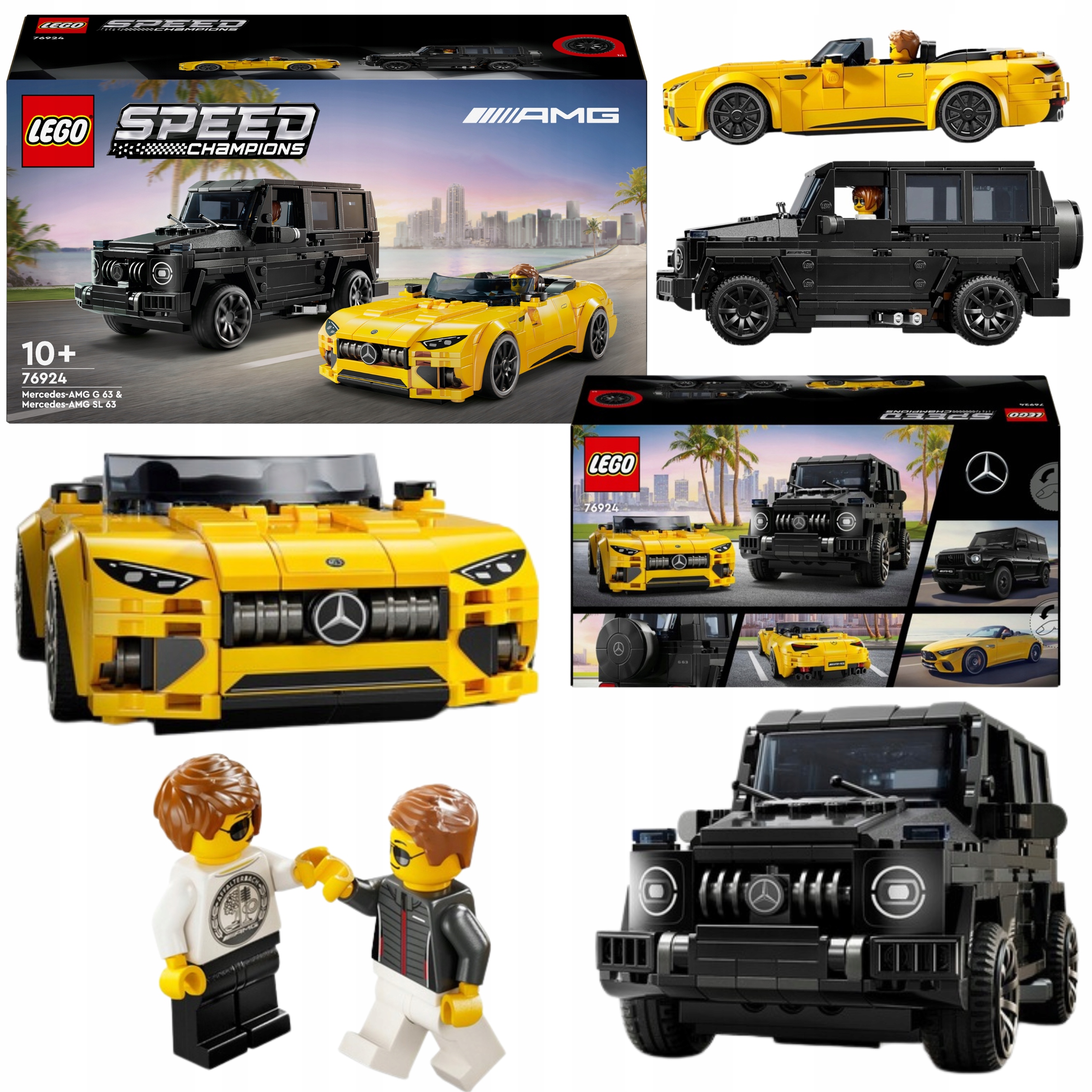 Lego Speed Champions 76924 Mercedes Amg G 63 I Mercedes Amg Sl 63