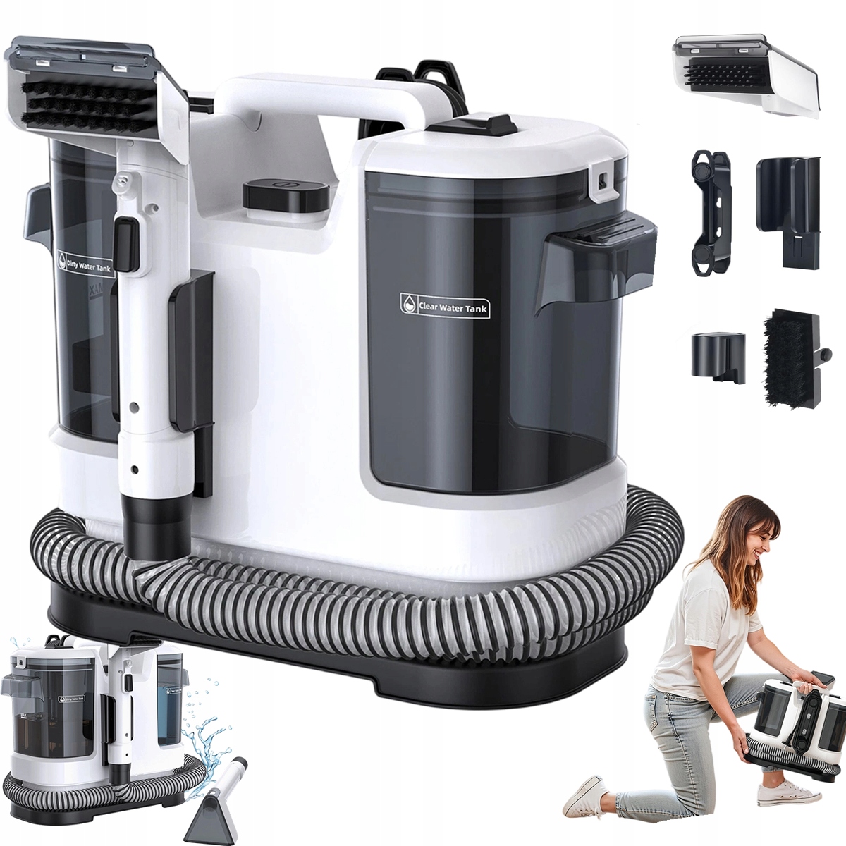 Profesionální Čisticí Myčka Pro Čistý A Přenosný 12KPA, Kompaktní