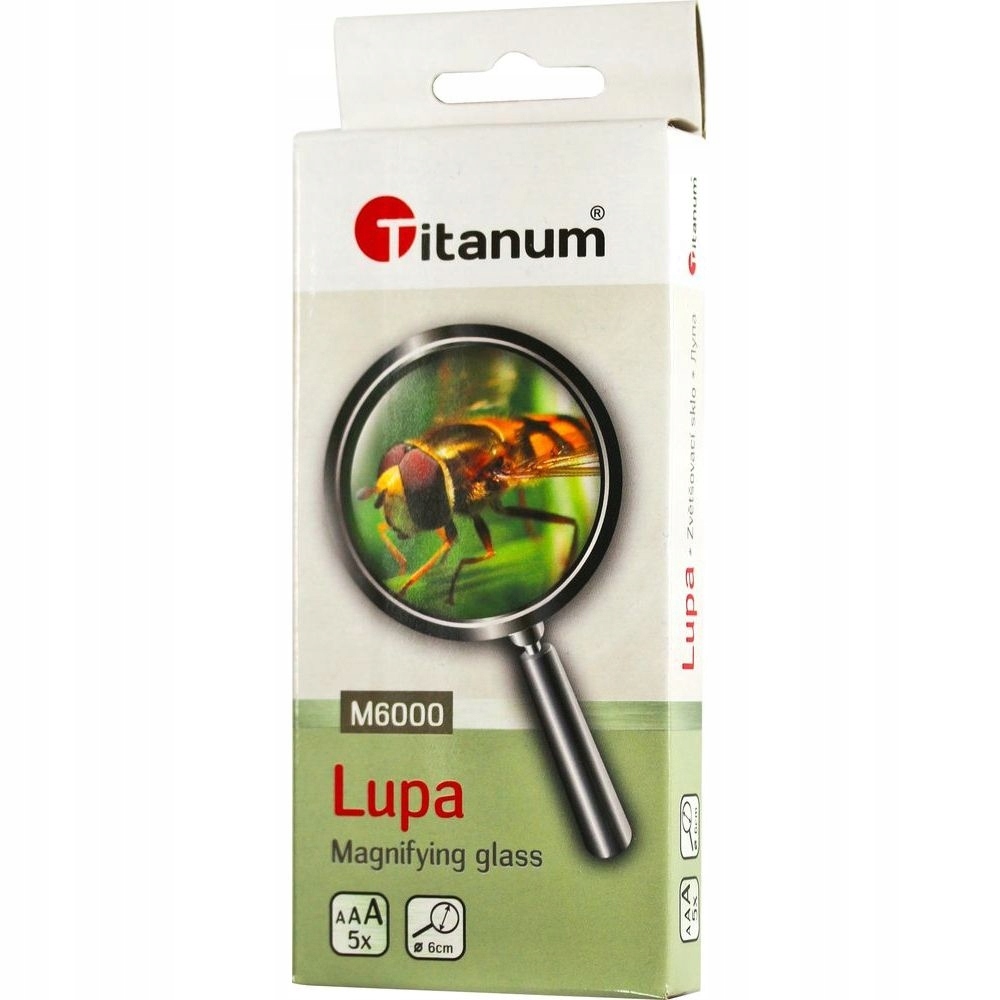 Lupa Titanum Lupa 6 cm powiększenie 5x 5 x