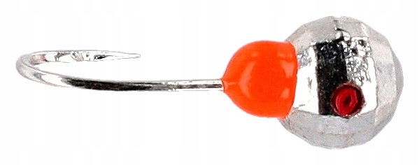 Przynęta Mikado Mormyshka Okrągła Disco 3.0 Srebrna op.5szt.
