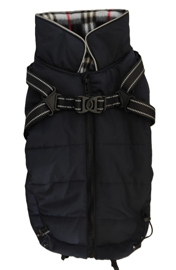 Levně Teplá bunda pro psa Babepet – voděodolná, reflexní, na zimu (L)