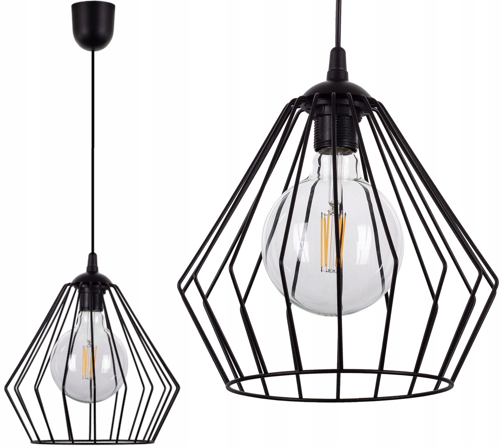 

Lampa Wisząca Sufitowa Żyrandol Brylant Led 28CM