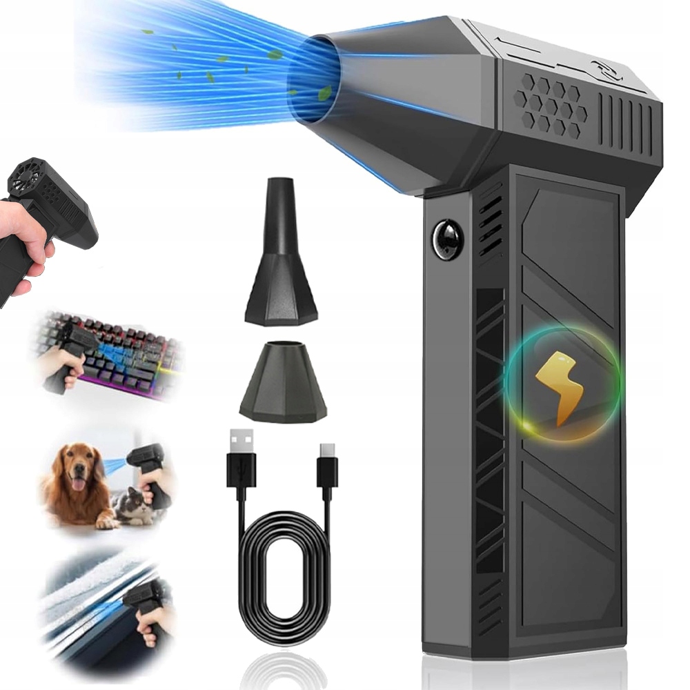 Stlačený Vzduch Elektrický Dmychadlo 200W Na Prach Air Duster