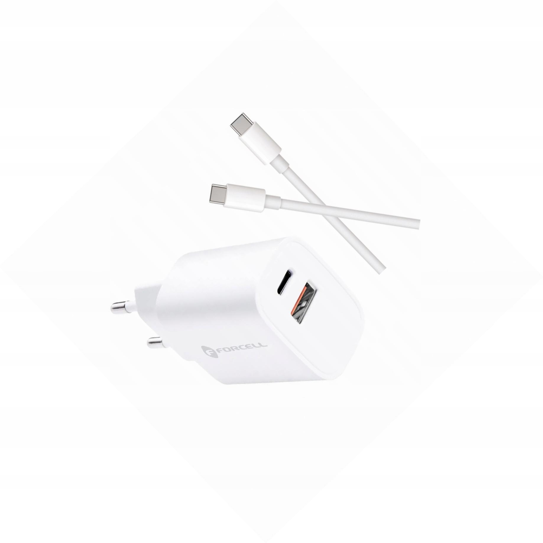 Szybka ładowarka 30W 2 wejścia z kablem Usb-c do Samsung Galaxy A35 5G