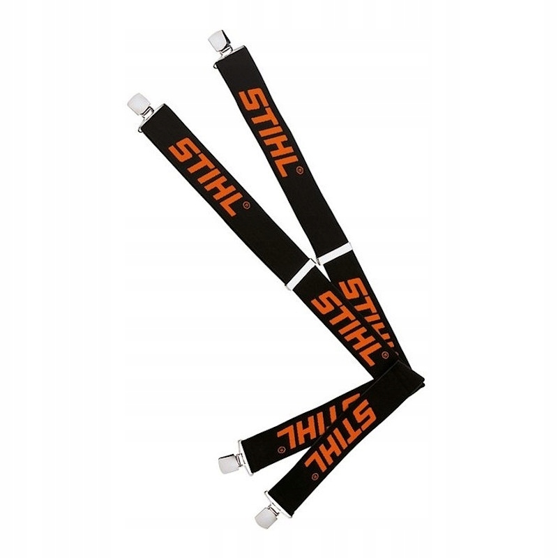 Szelki Czarne Z Metalowymi Klipsami 130CM