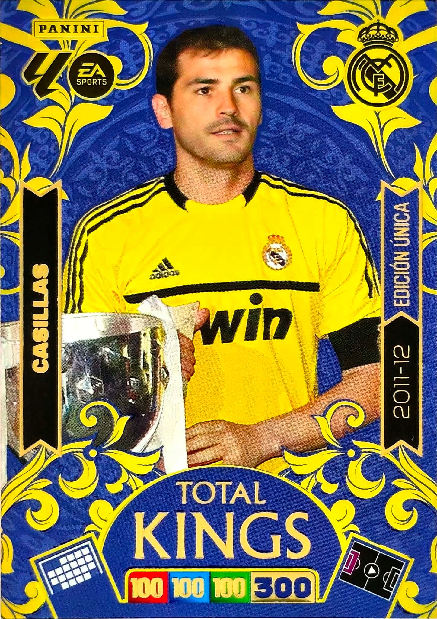 LaLiga 2025-26 Iker Casillas Total Kings karta kolekcjonerska Liga Mistrzów