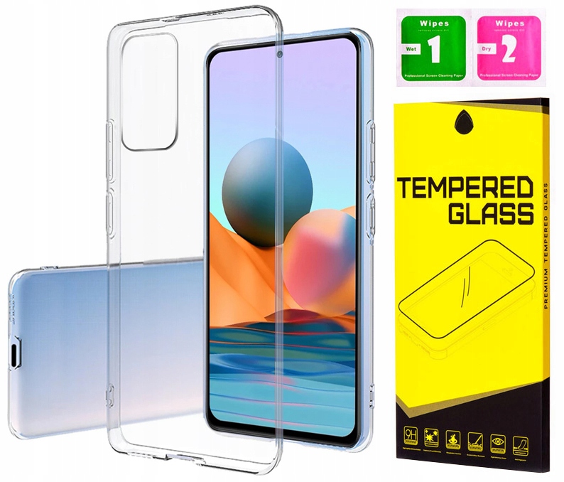 

Etui Silikon Do Xiaomi Redmi Note 10 / 10s Szkło
