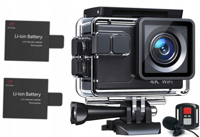 Sportovní Kamera Victure AC700 4K 20MP Wifi Voděodolnost 40M Mikrofon