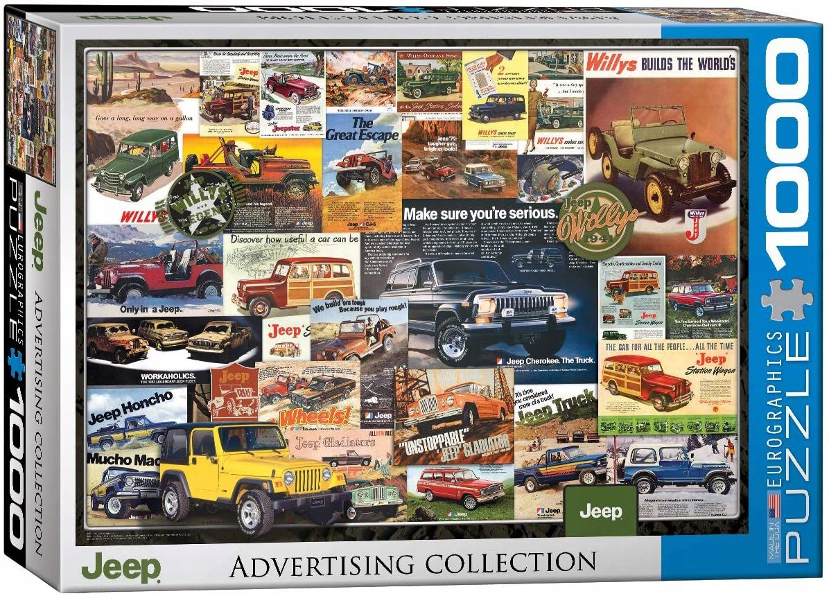 EUROGRAPHICS 1000 EL.JEEP 6000-0758 (PUZZLE)