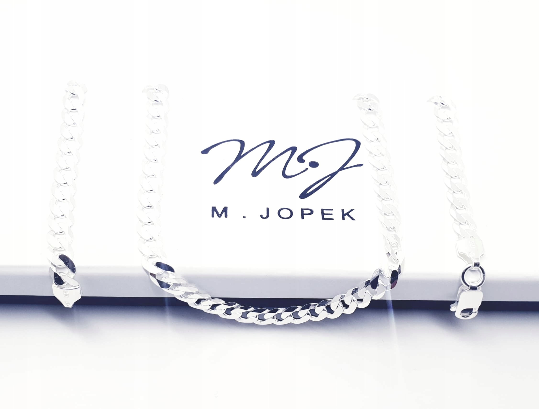 

Srebrny Łańcuszek Pancerka 6,3mm/42cm - M.jopek