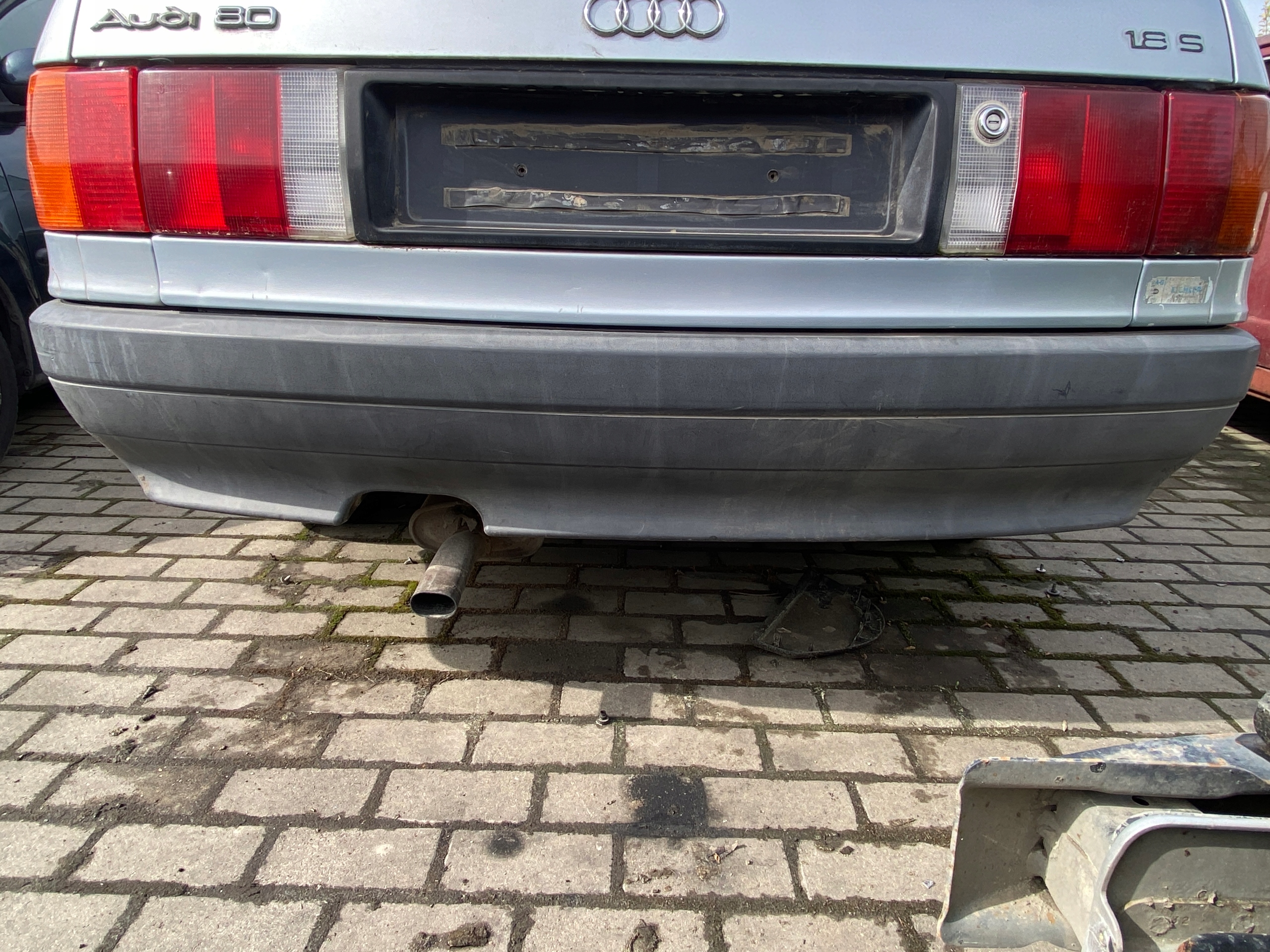 bumper rear rear part Audi 80 B3 86-91