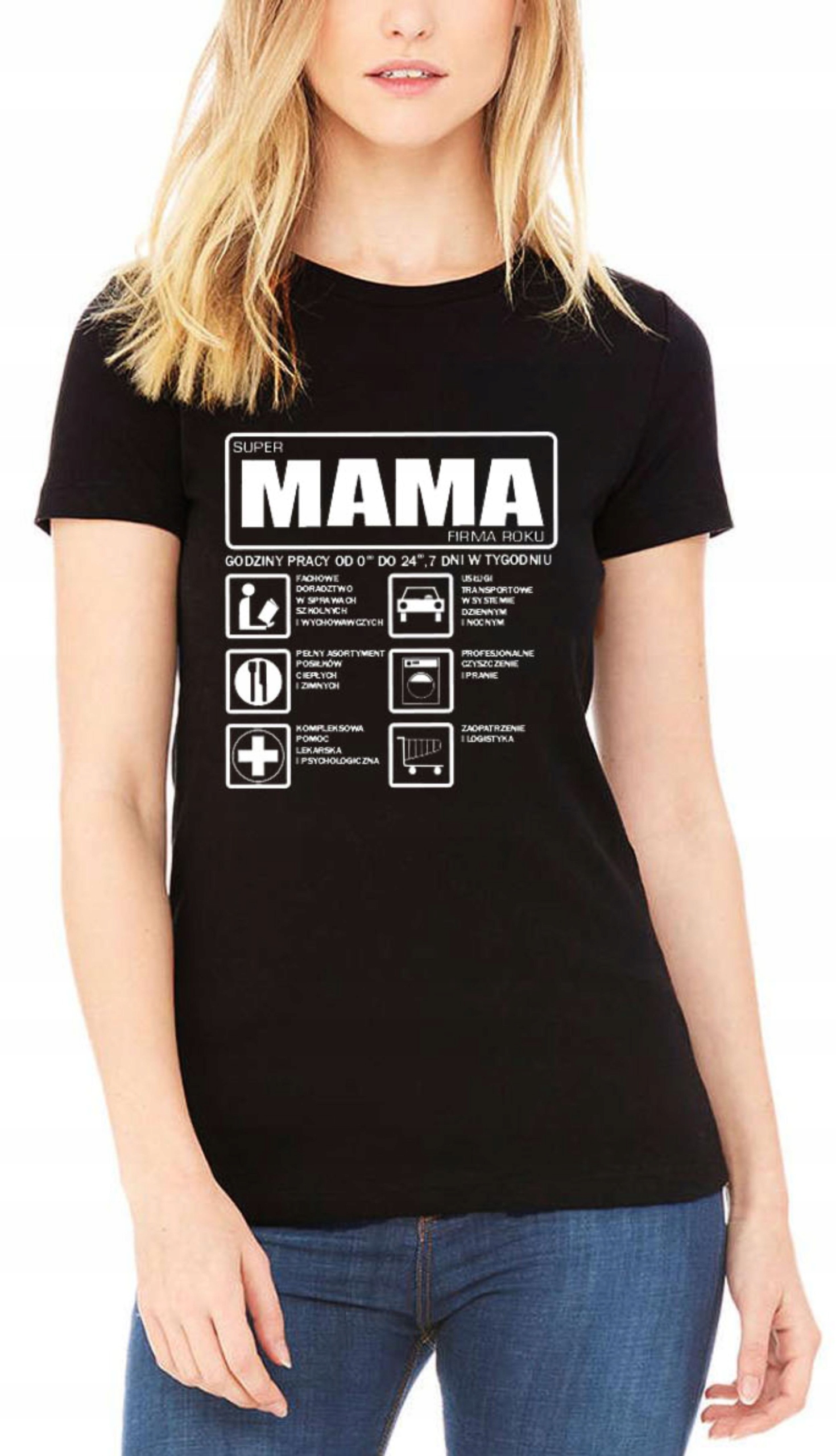 

Koszulka na Dzień Matki Ojca mamy i taty M